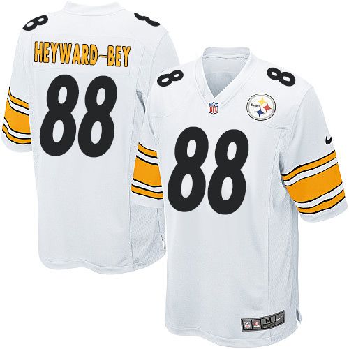 Nike Steelers #88 Darrius Heyward-Bey White Youth Stitched NFL Elite Jersey